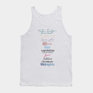 Eras Taylor Swift Tank Top